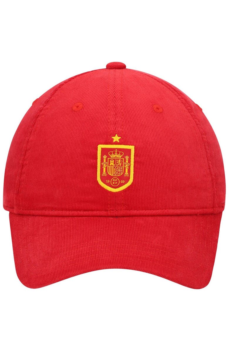adidas Men's adidas Red Spain National Team Winter Adjustable Hat, Alternate, color, 