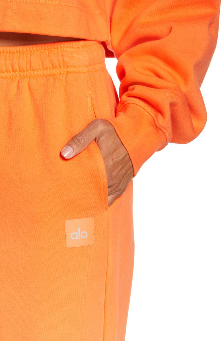 Alo Straight Leg Ombré Sweatpants, Alternate, color, 