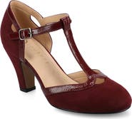 Journee Collection JOURNEE Olina T-Strap Pump