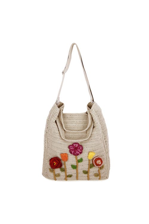 The Sak Lanie Market Tote Bag In Flower Ecru