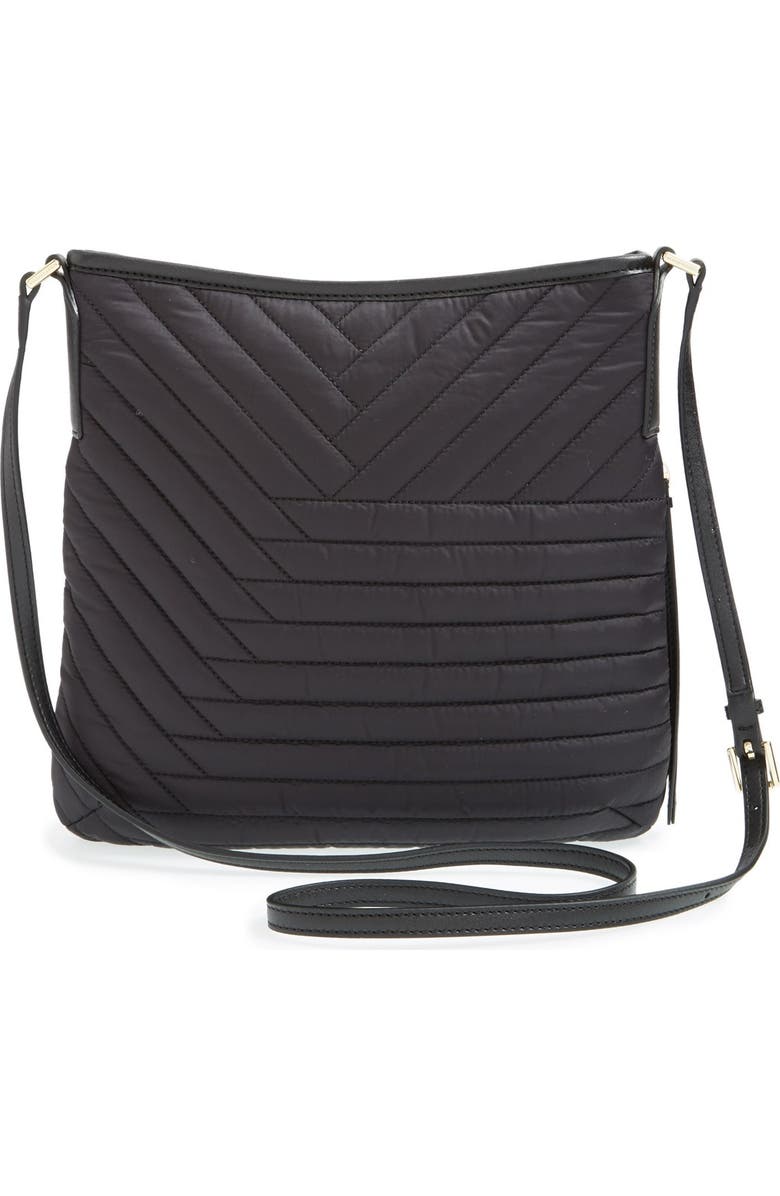 Tory Burch Quilted Nylon Swingpack, Alternate, color,