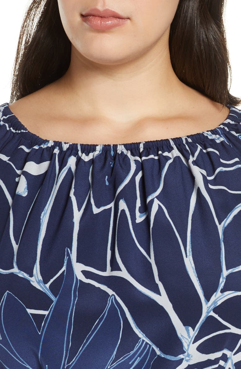 Lafayette 148 New York Carson Belted Silk Blouse, Alternate, color,