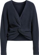 Open Edit Softluxe Twist Reversible Sweater