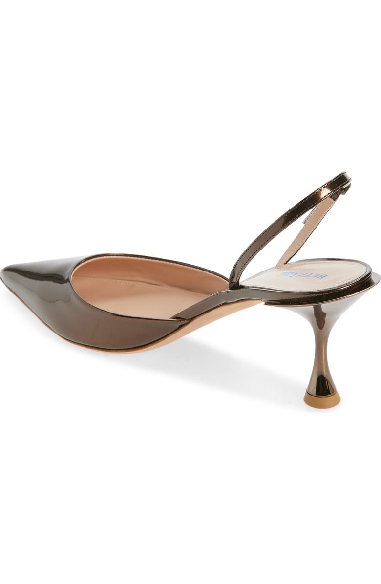 BETZÁBE Sofia Metallic Slingback Pump, Alternate, color, Metallic Rust/ Copper