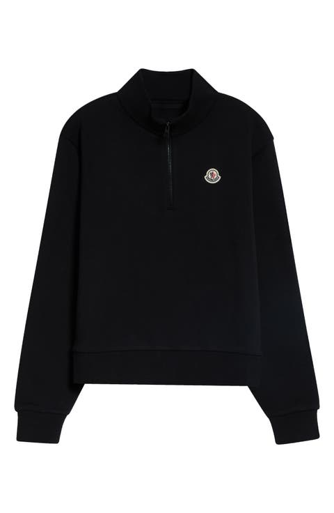 Quarter Zip Cotton Pullover