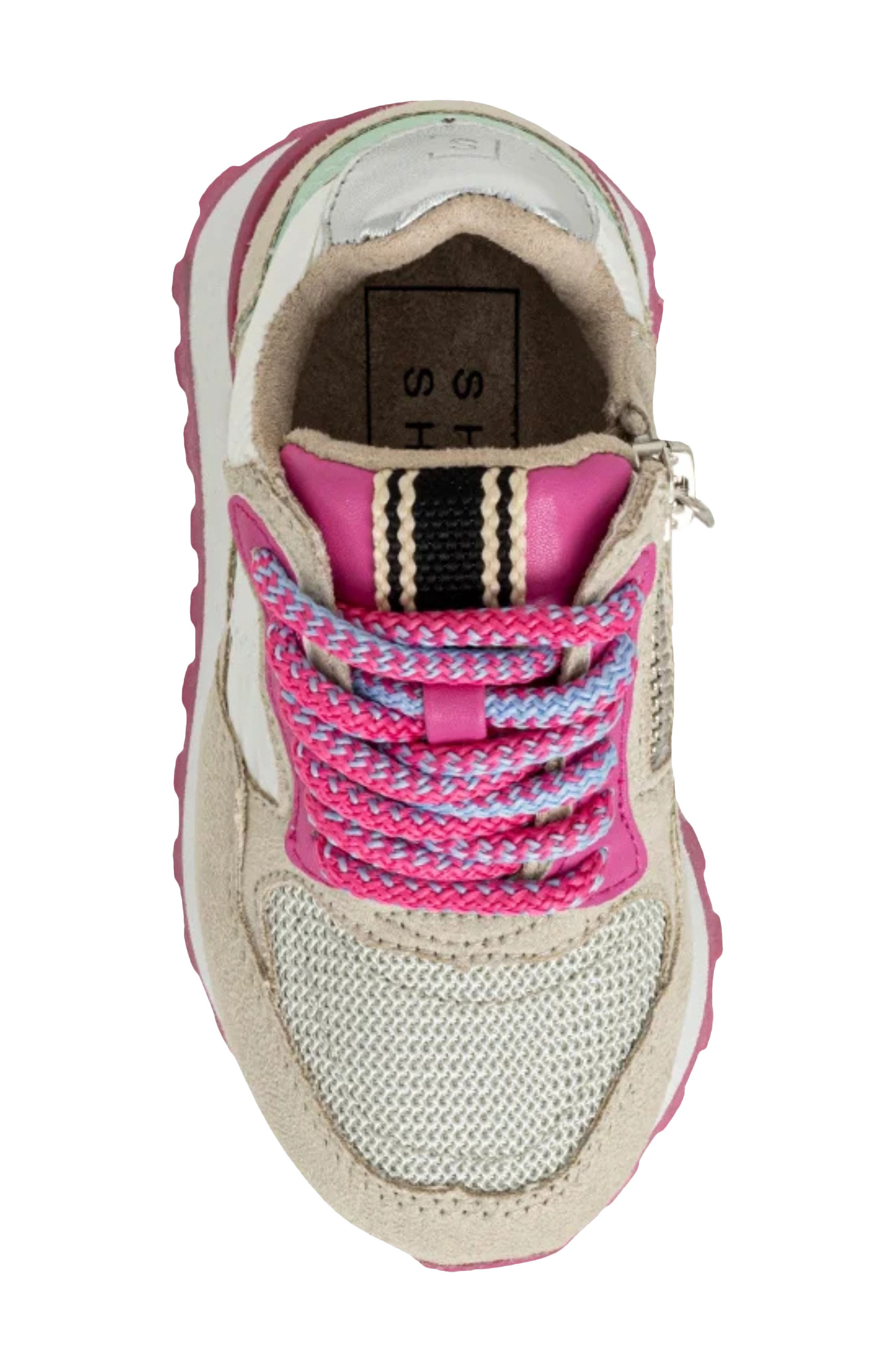 Kids' Phoebe Mini Sneaker, Alternate, color, MAGENTA