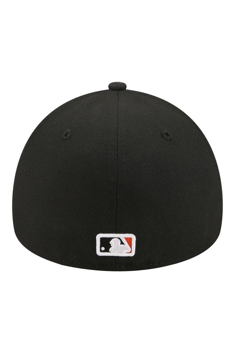 Men's New Era  Black San Francisco Giants A-Frame 59FORTY Fitted Hat, Alternate, color, Black