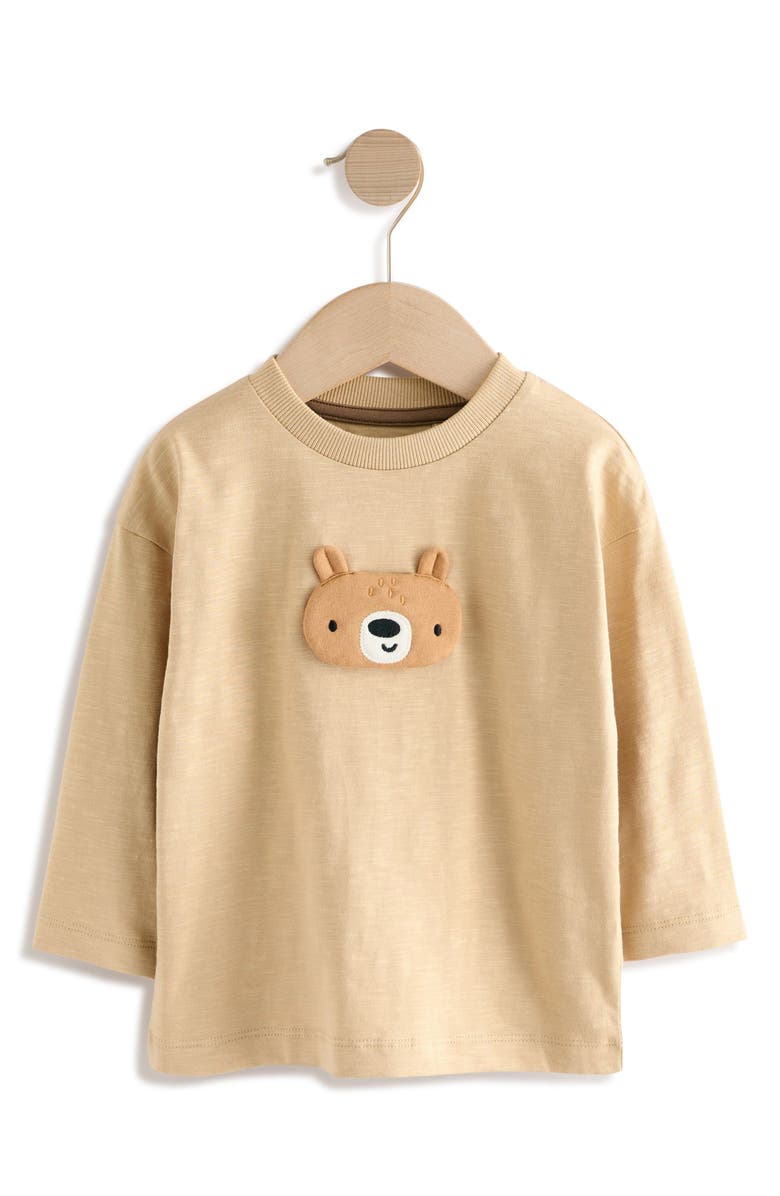 NEXT Kids' 3-Pack Assorted Long Sleeve T-Shirts, Alternate, color, Brown
