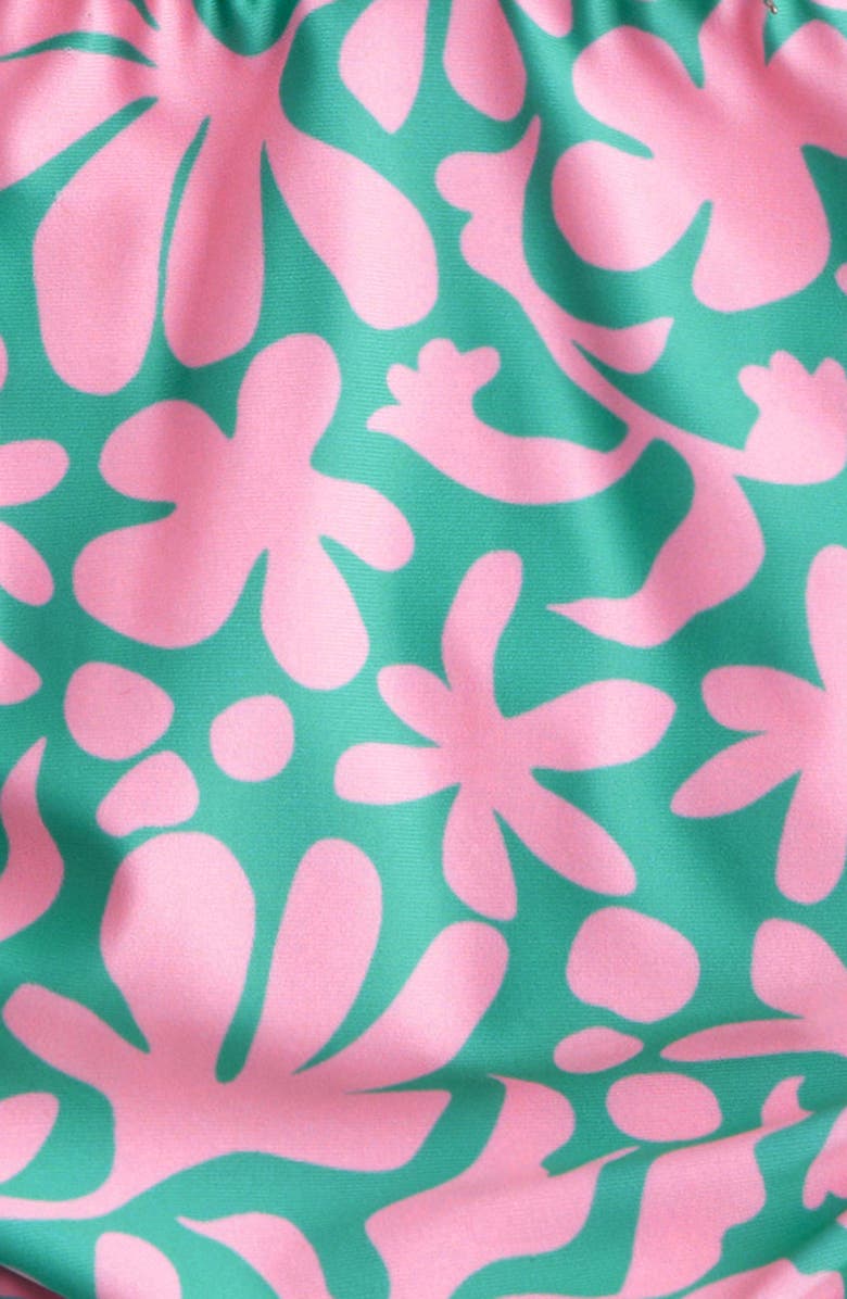 Treasure & Bond Kids' Lettuce Edge Two-Piece Swimsuit, Alternate, color, 