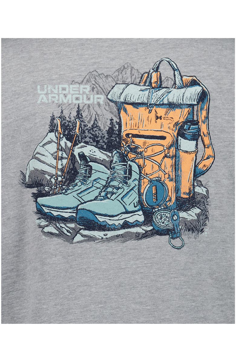 Under Armour Kids' Packing Out Graphic T-Shirt, Alternate, color, Mod Gray Heather