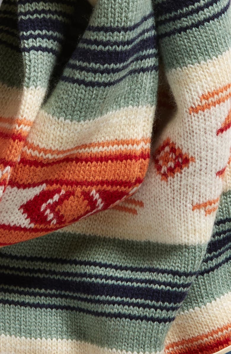 Faherty x Doug Good Feather Star Nation Wool Blend Scarf, Alternate, color, 