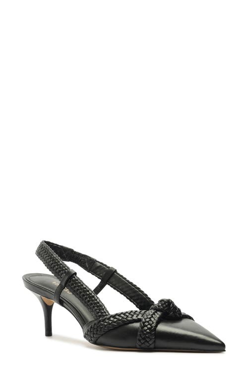 Arezzo Raven Slingback Pointed Toe Pump