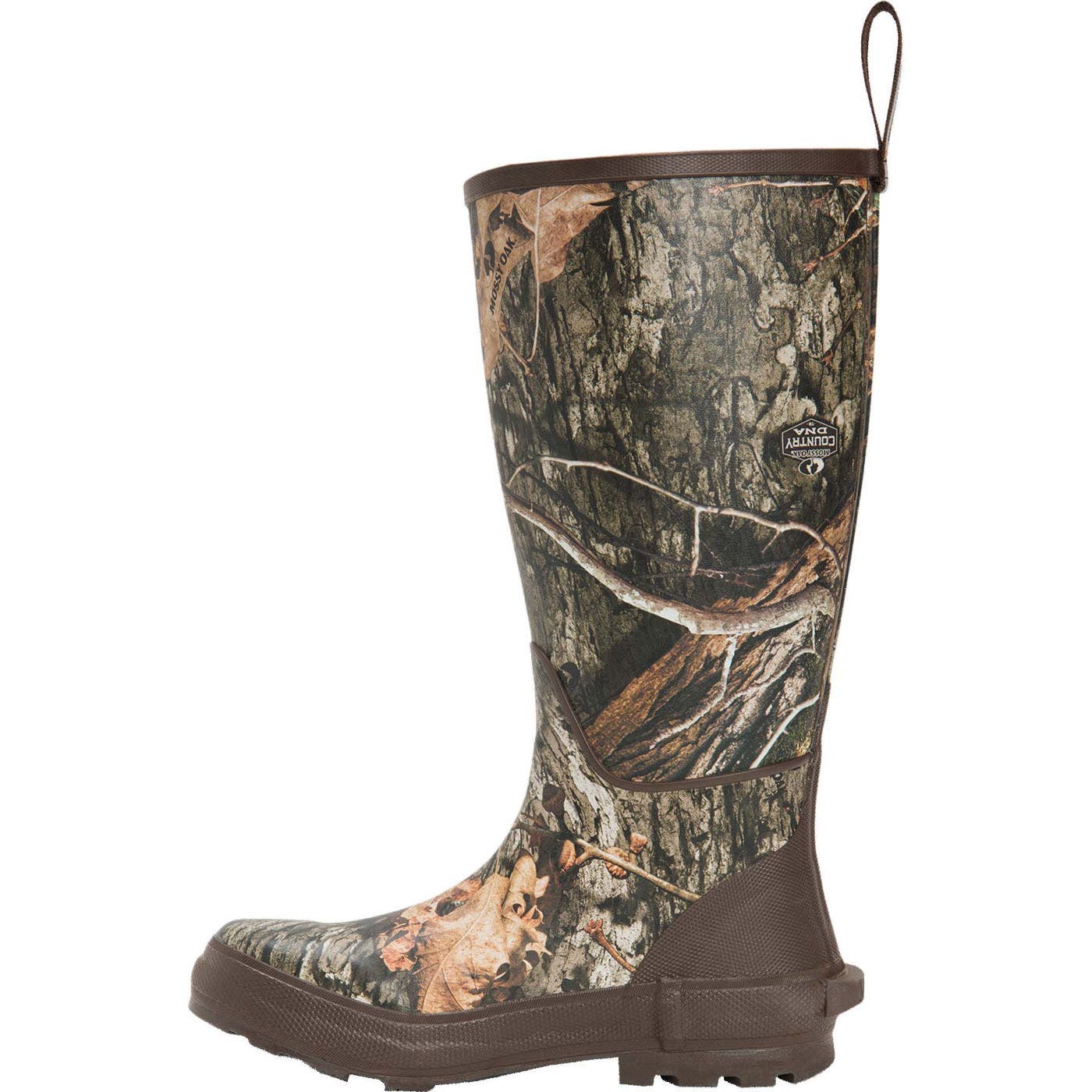 MUCK Men
s Country Dna Mudder 15 In Tall Boot, Alternate, color, Mossy Oak Country Dna