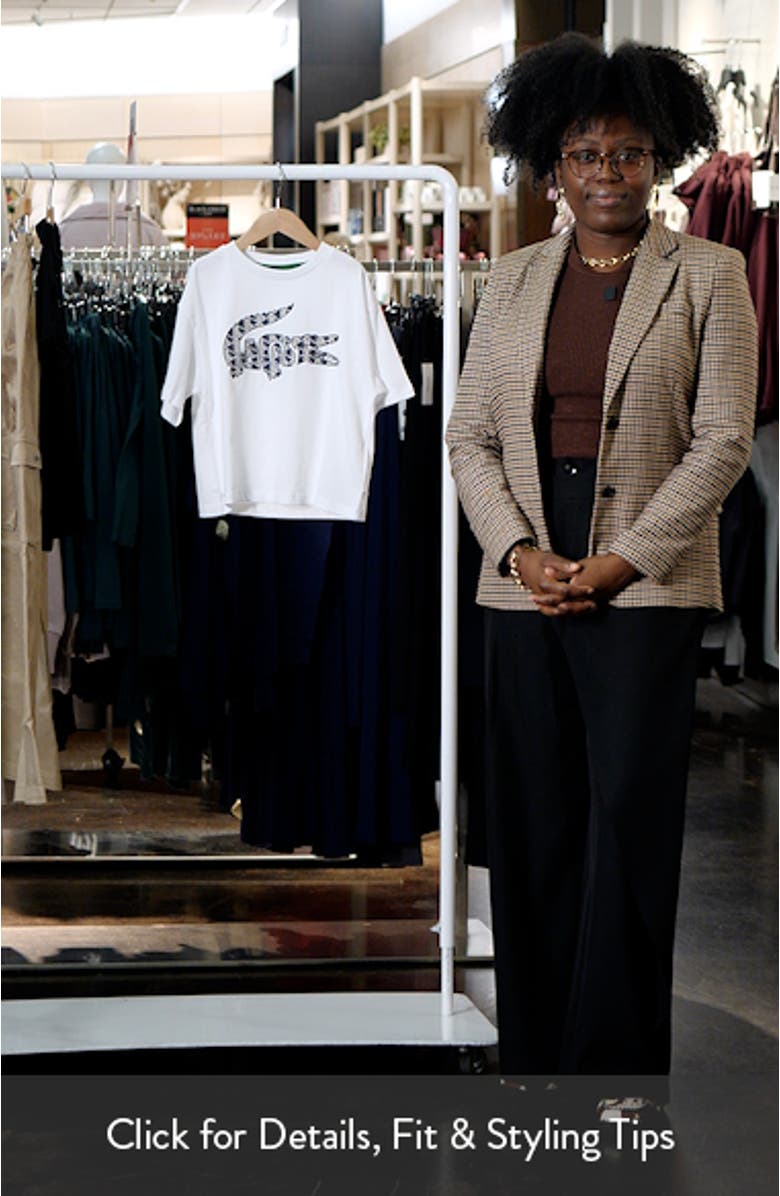 Kids' Monogram Organic Cotton Graphic T-Shirt, sales video thumbnail