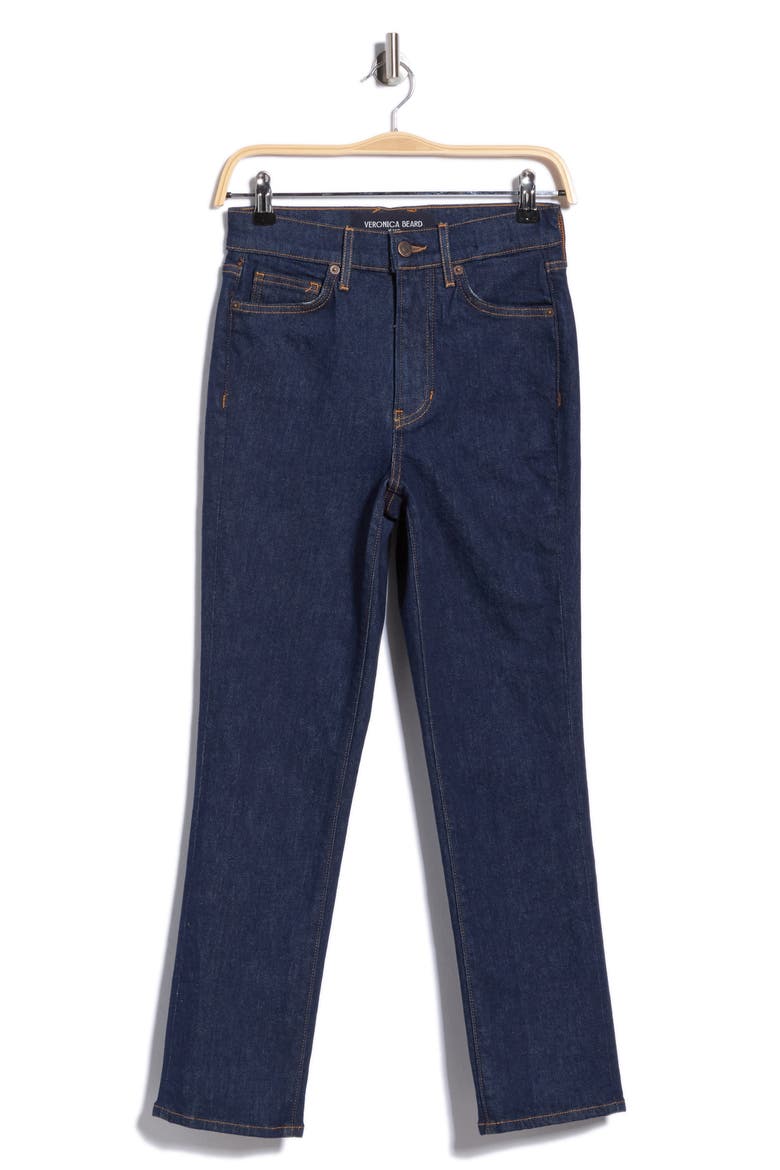 Ryleigh High Waist Ankle Slim Straight Leg Jeans, Main, color, INDIGO RINSE