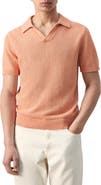MANGO Microstructure Cotton Blend Polo