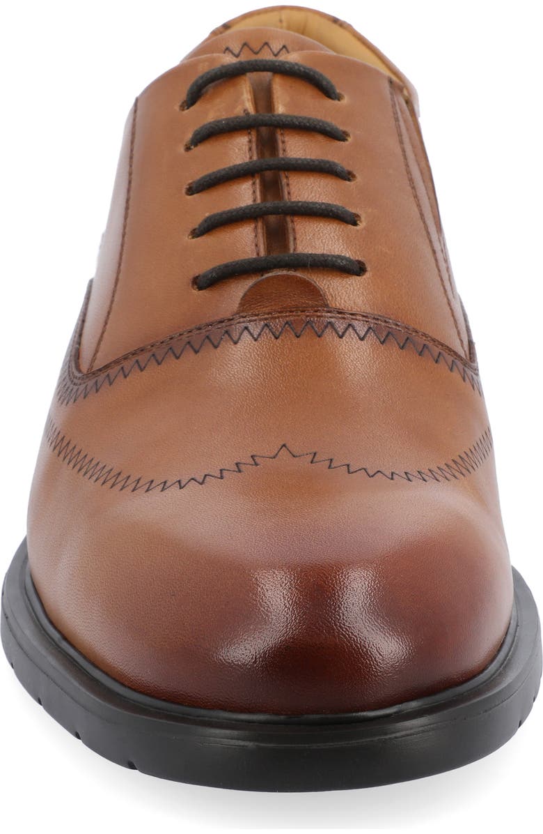 Thomas & Vine Hughes Oxford - Wide Width, Alternate, color, Cognac