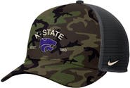 Nike Men's Nike Camo Kansas State Wildcats 2025 Military Appreciation Rise Adjustable Trucker Hat