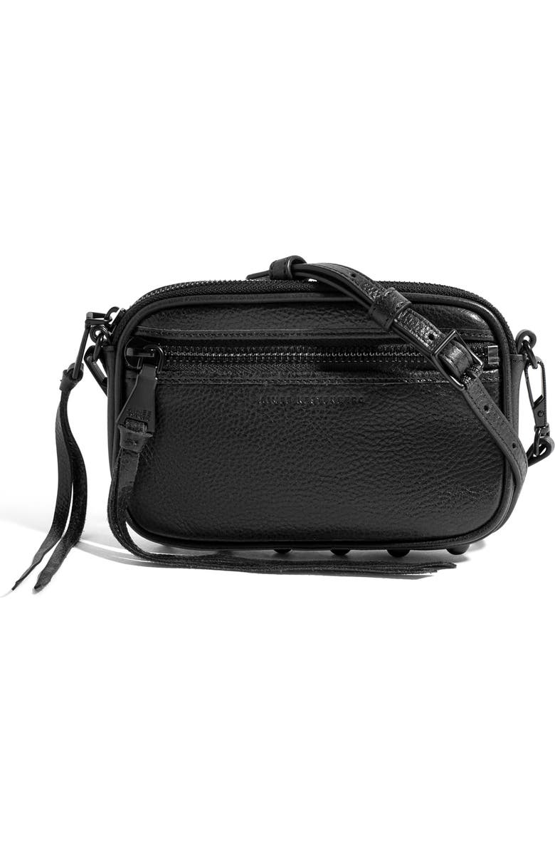Aimee Kestenberg Let's Ride Mini Leather Crossbody Bag, Main, color,