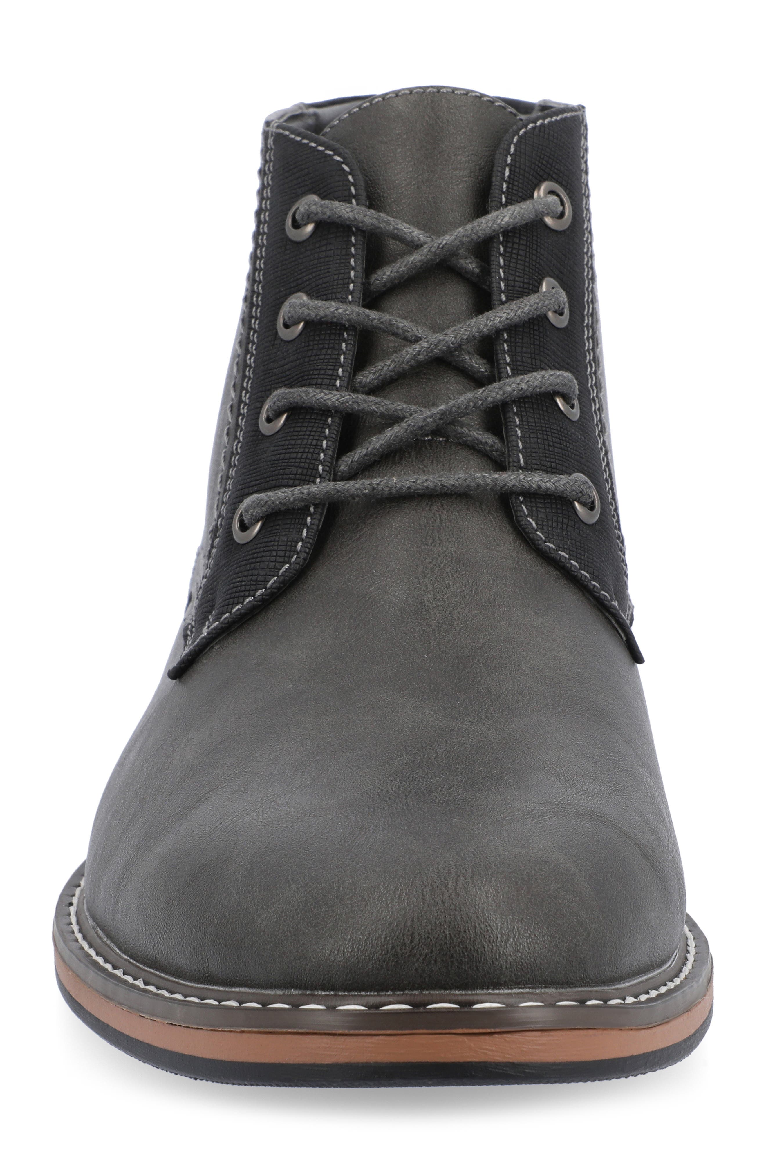 Franco Plain Toe Chukka Boot - Wide Width, Alternate, color, CHARCOAL