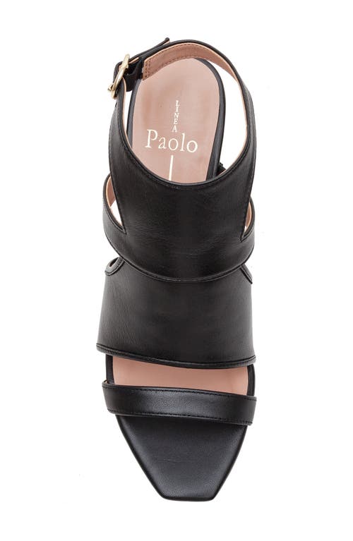 Linea Paolo Irina Platform Sandal In Black
