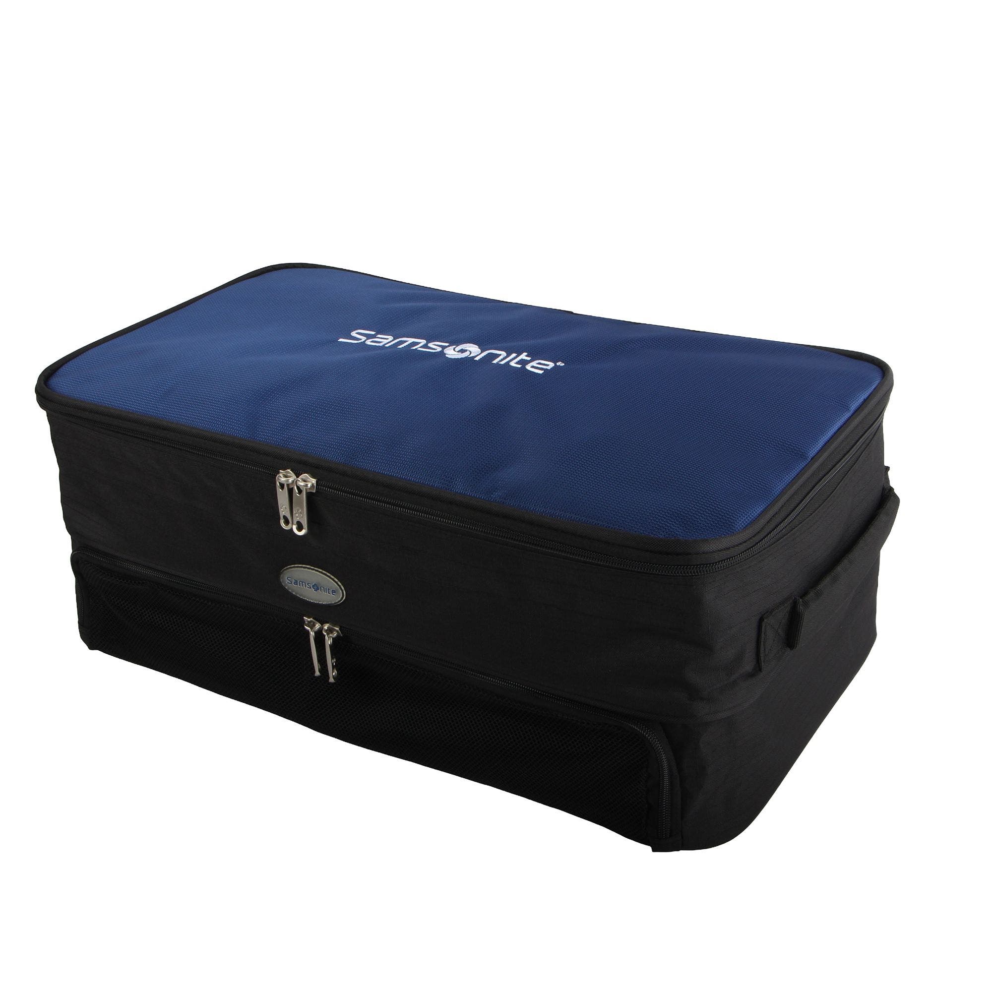 Samsonite Golf Trunk Organizer, Main, color, Black/Blue