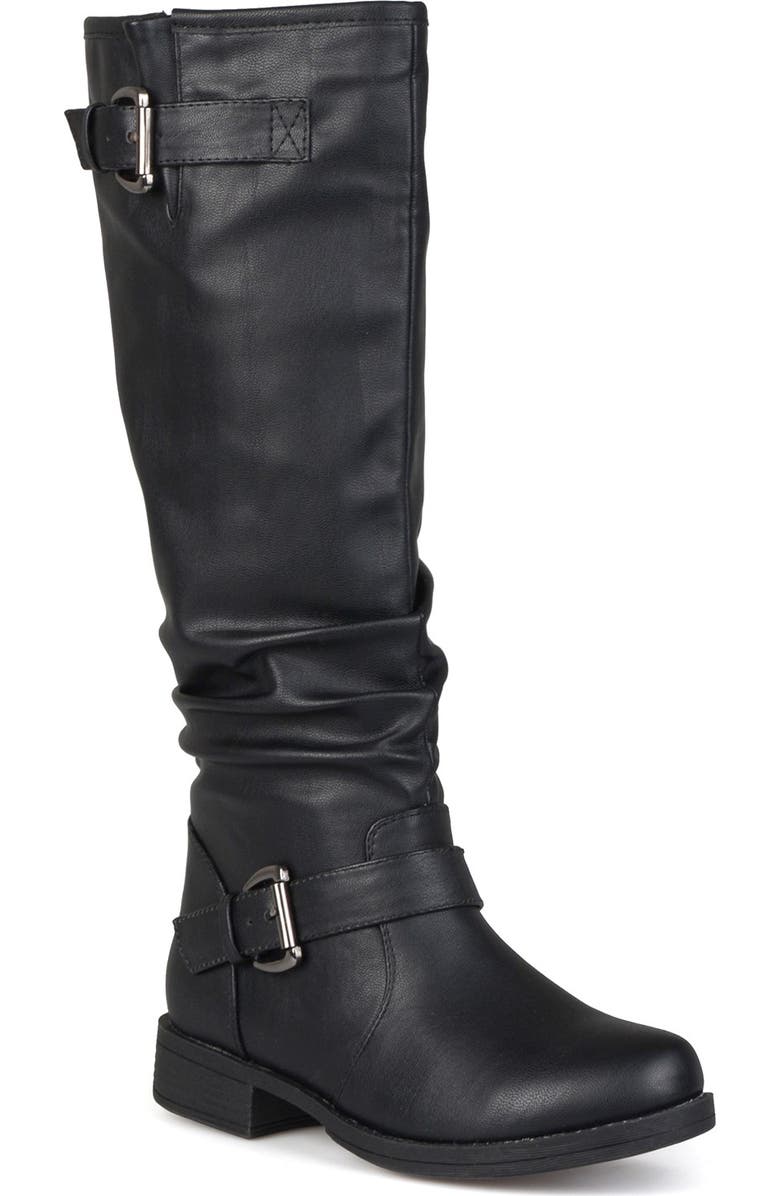 JOURNEE Stormy Riding Boot - Extra Wide Calf, Main, color,