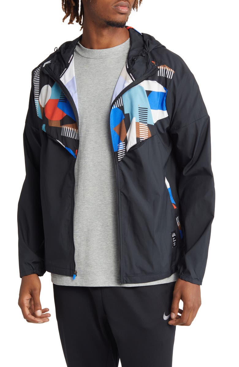Nike Men's Repel A.I.R. Hola Lou Running Windrunner Jacket, Main, color, 
