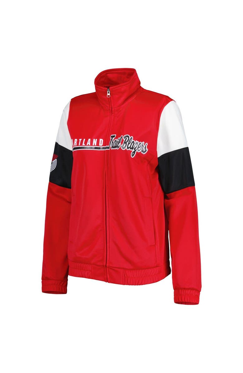 G-III 4HER BY CARL BANKS Women's G-III 4Her by Carl Banks Red Portland Trail Blazers Change Up Full-Zip Track Jacket, Alternate, color, Red