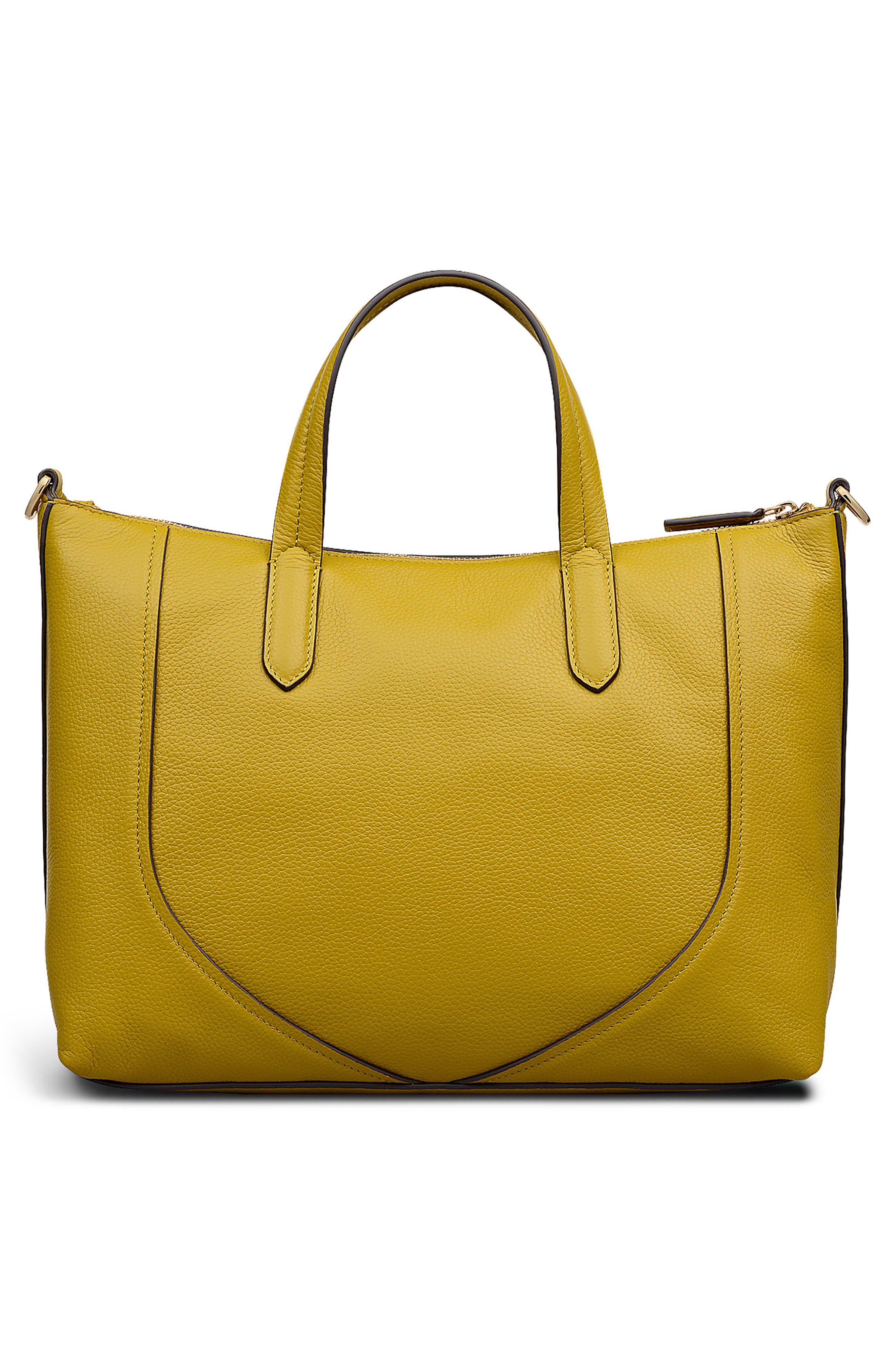 Radley Wood Park Suede Medium Crossbody Bag, Alternate, color, Ochre