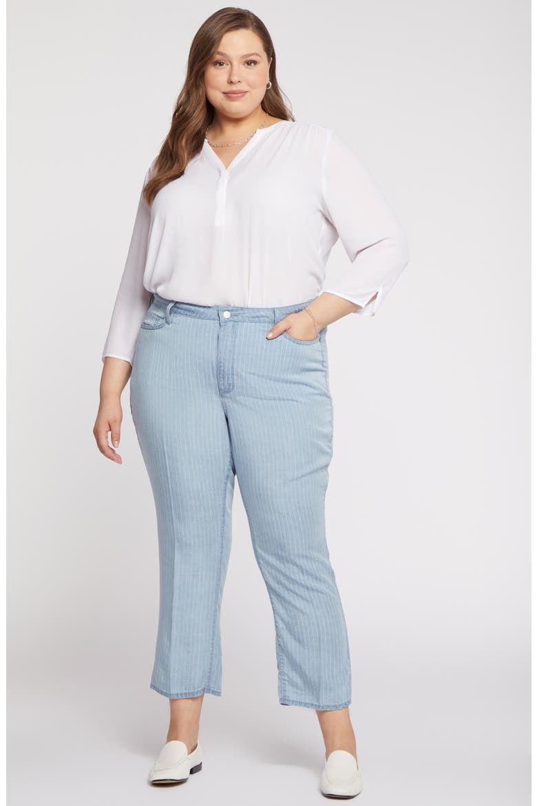 Relaxed Ankle Straight Leg Jeans, Alternate, color, SUMMERVILLE STRIPES