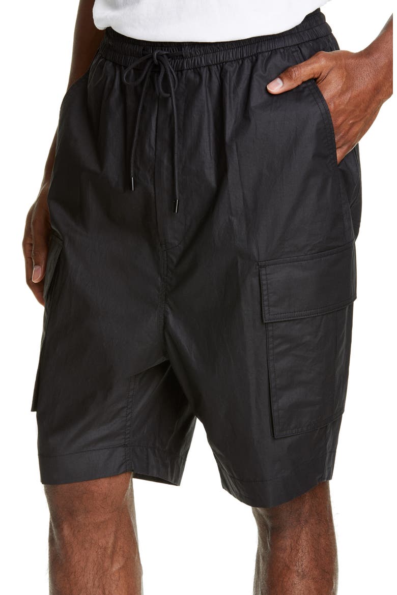 Cargo Shorts, Alternate, color, BLACK