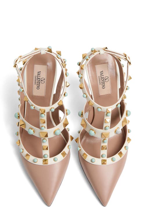 Valentino Garavani Rockstud Pointed Toe Caged Pump