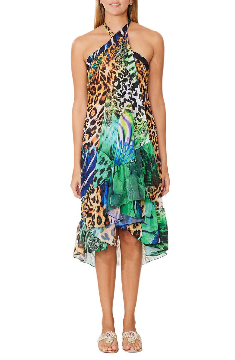 RANEES Convertible Maxi Dress, Main, color, Multi