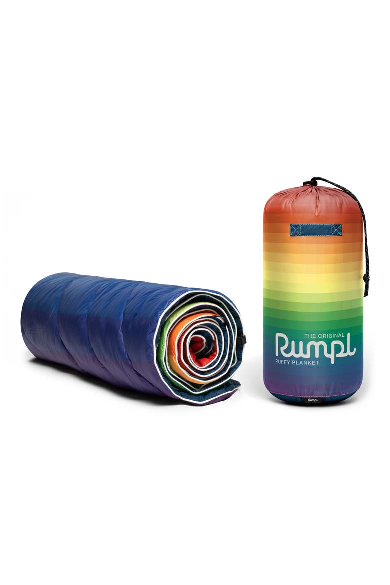 Original Puffy Blanket, Alternate, color, RAINBOW FADE