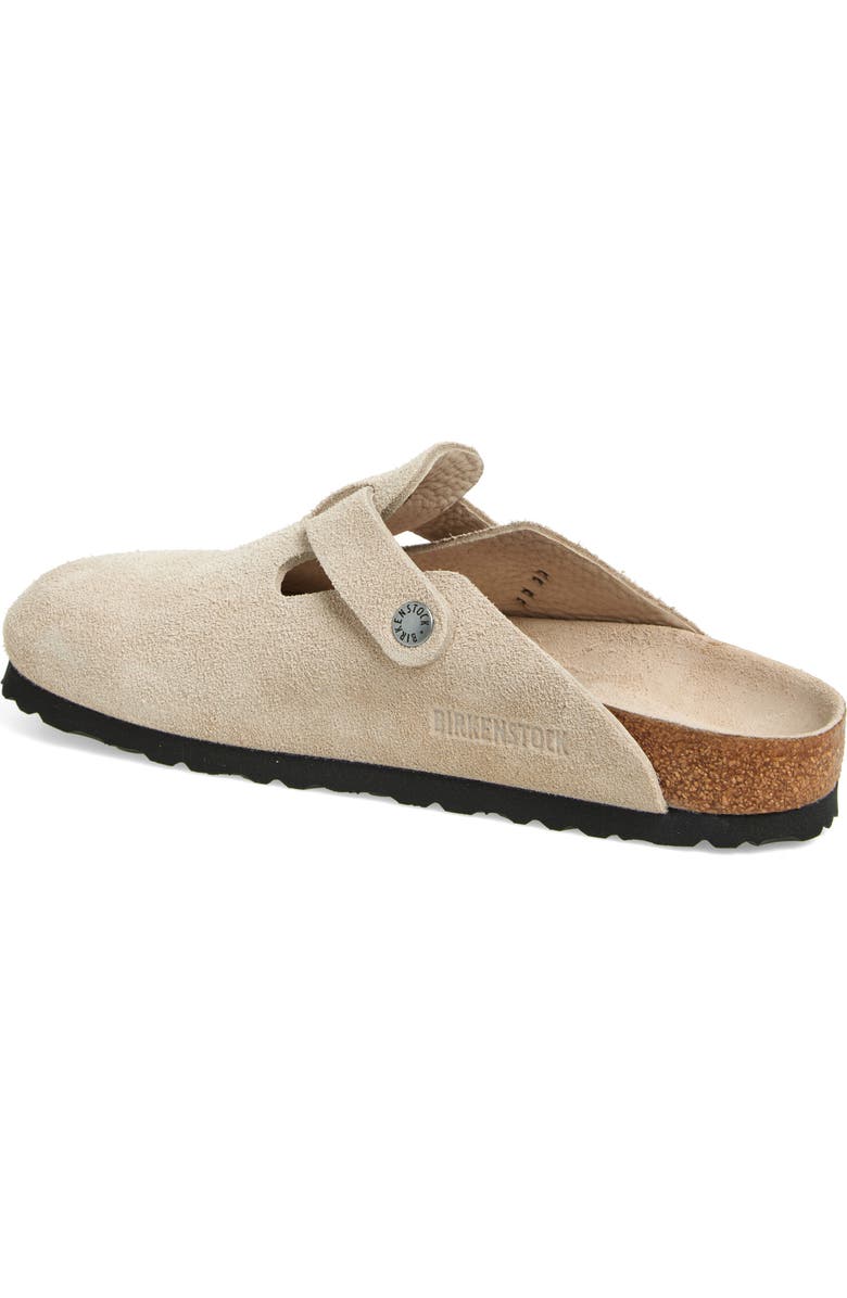 Birkenstock Boston Soft Footbed Clog, Alternate, color, Beige