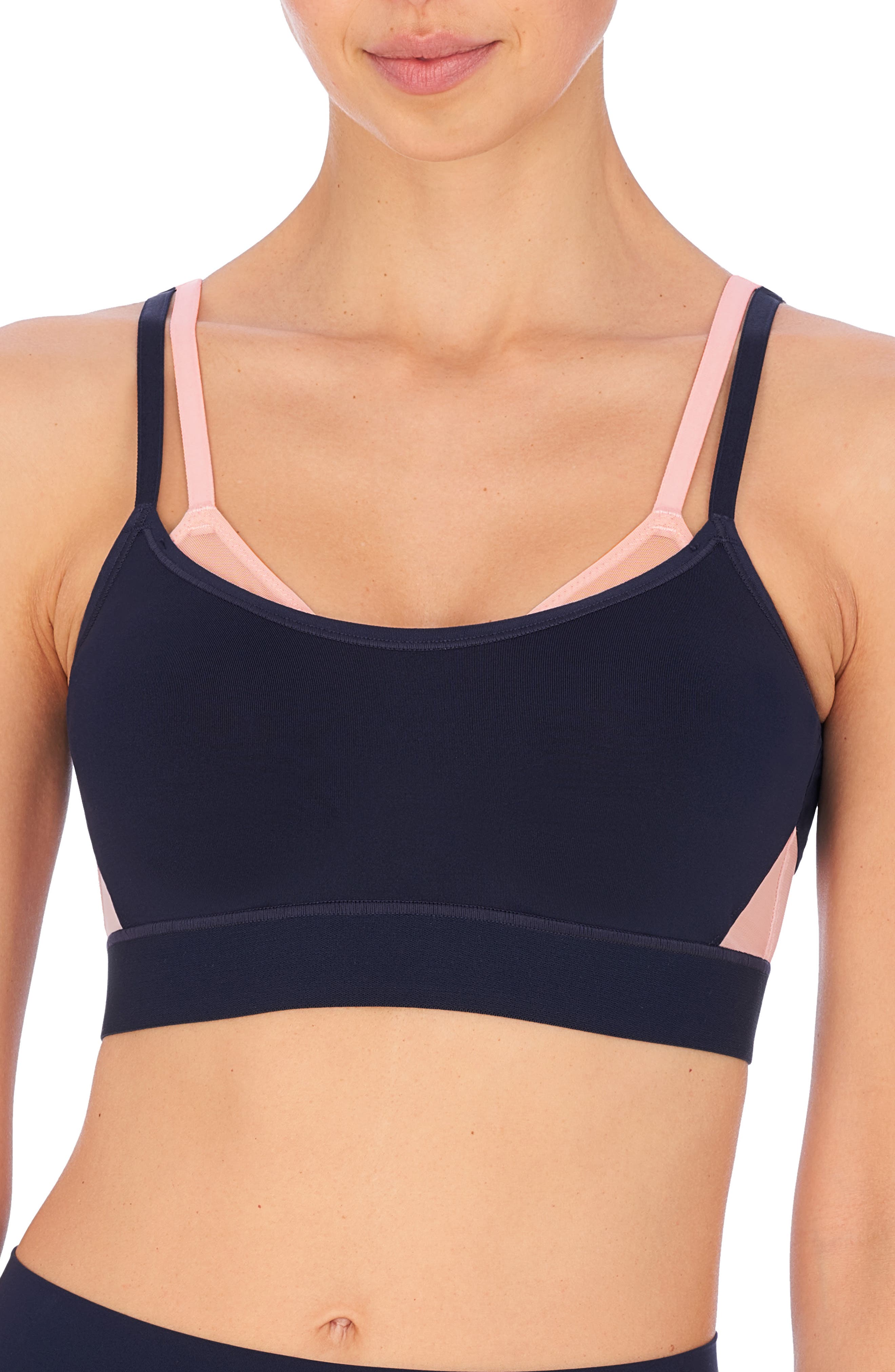MIDNIGHT NAVY/ ANTIQUE PEACH