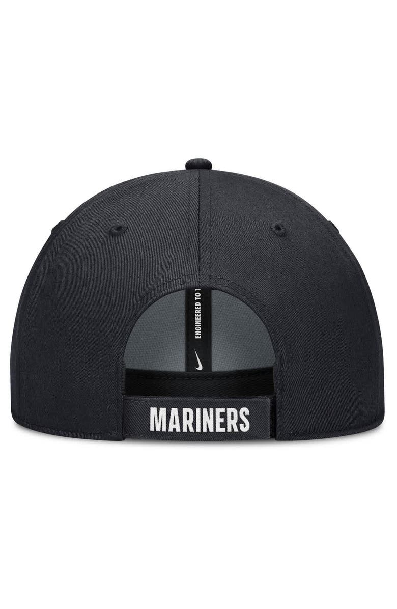 Nike Men's Nike White/Navy Seattle Mariners Club Performance Adjustable Hat, Alternate, color, White