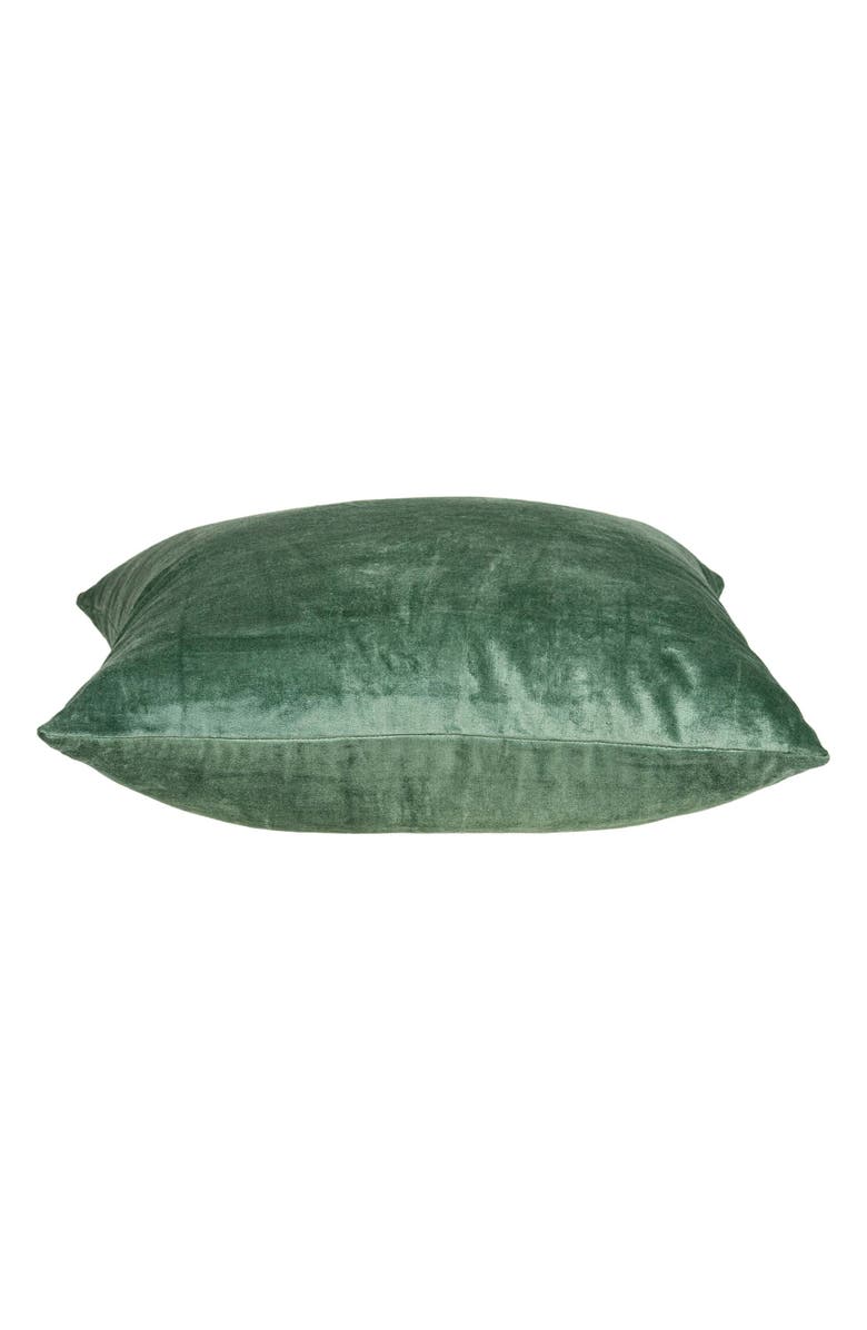 PARKLAND COLLECTION Square Transitional Throw Pillow, Alternate, color, Green