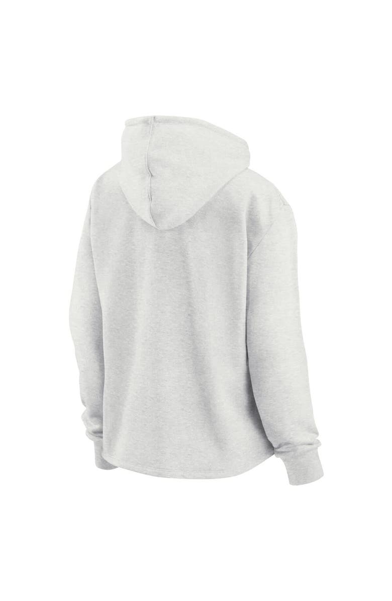 FANATICS Women's Fanatics Oatmeal Boston Red Sox True Classics Legacy Quarter-Zip Hoodie, Alternate, color, 