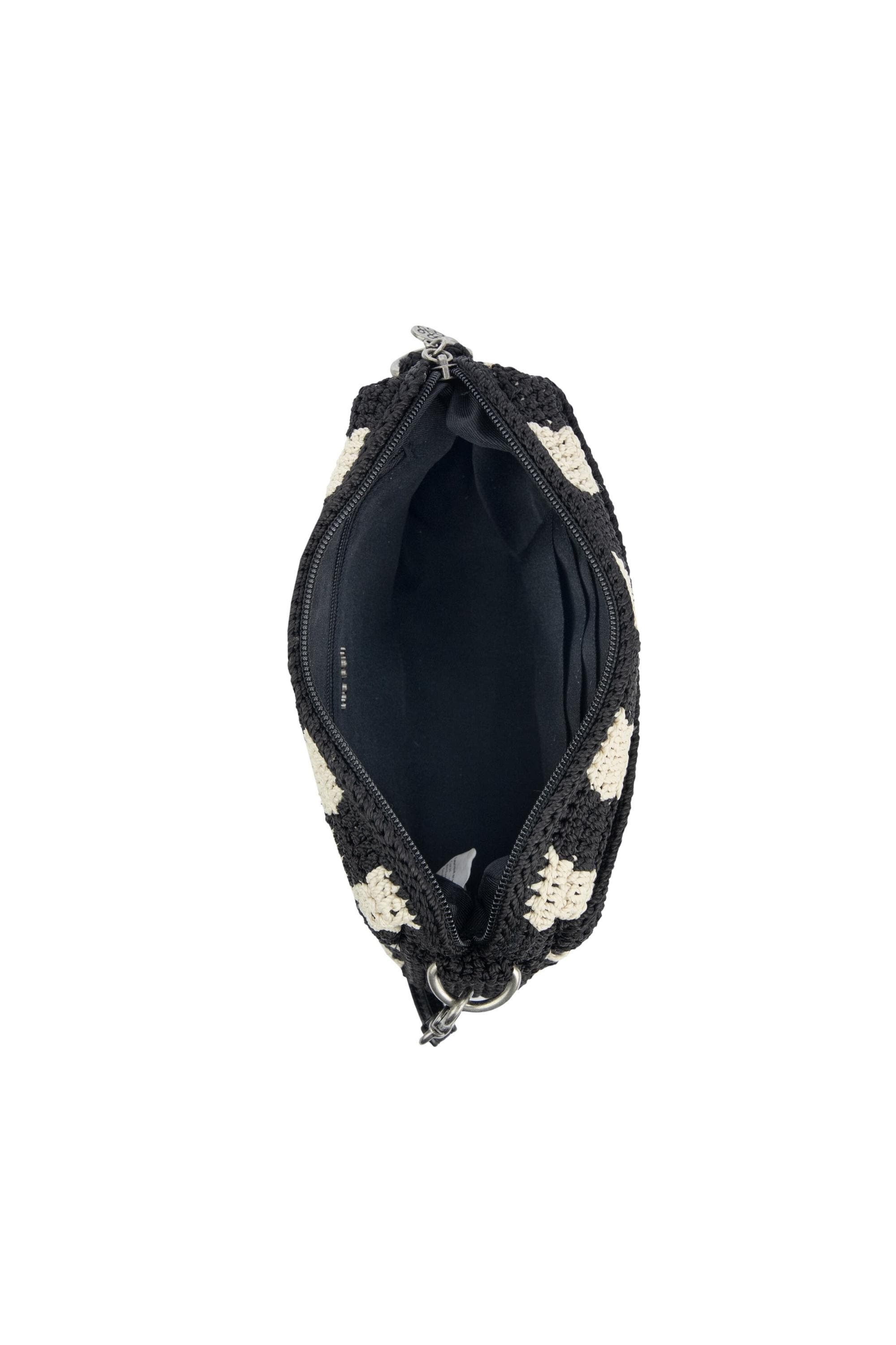 The Sak Cora Smartphone Crossbody Bag, Alternate, color, Black Check