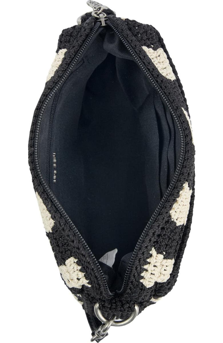 The Sak Cora Smartphone Crossbody Bag, Alternate, color, Black Check