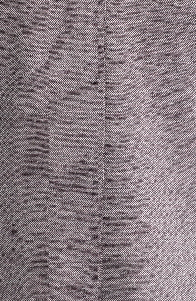 Jack Victor Hartford Mauve Mélange Knit Linen & Wool Blend Sport Coat, Alternate, color, Mauve