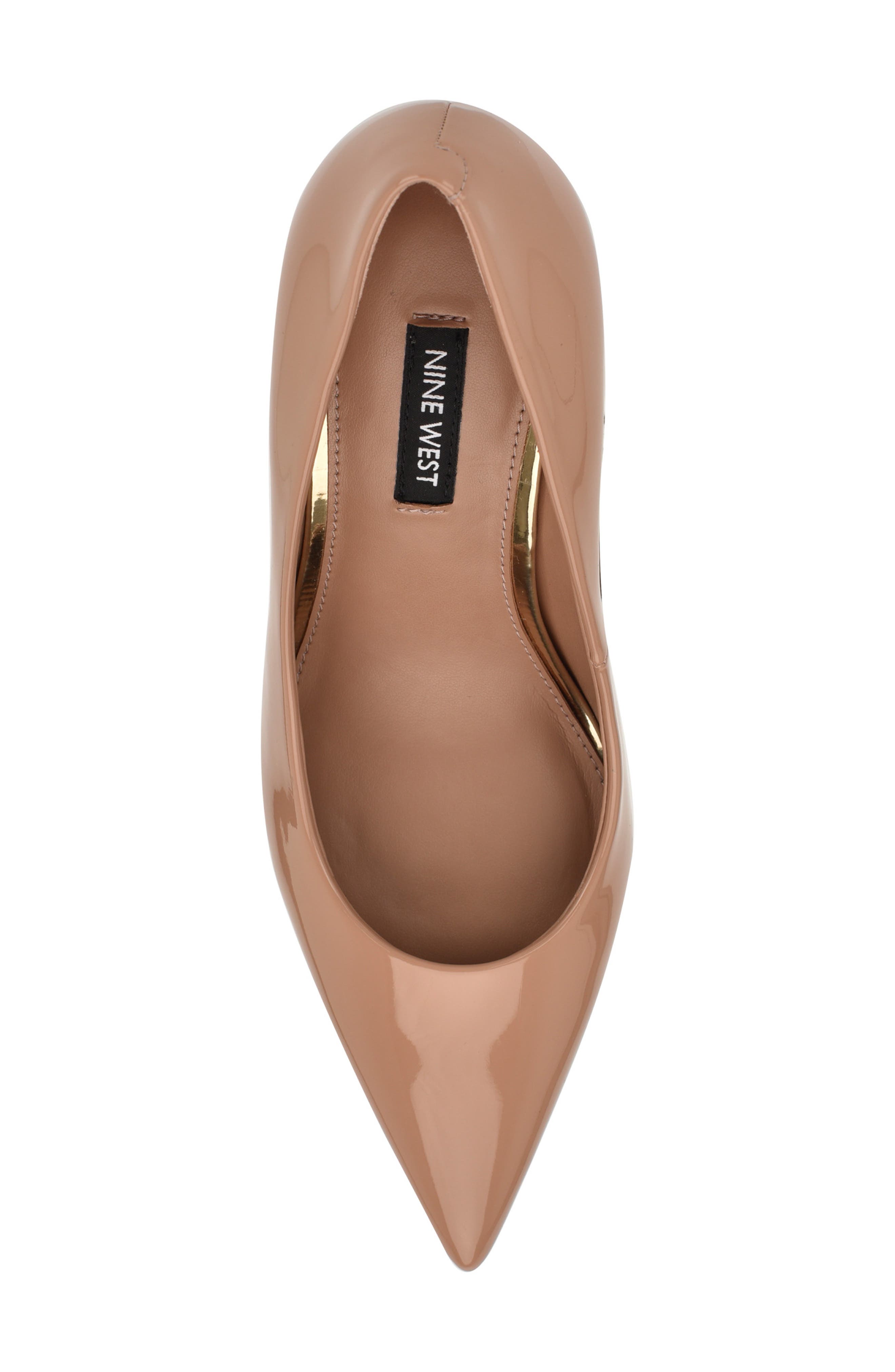 Nine West Princesa Pointed Toe Pump, Alternate, color, Light Natural