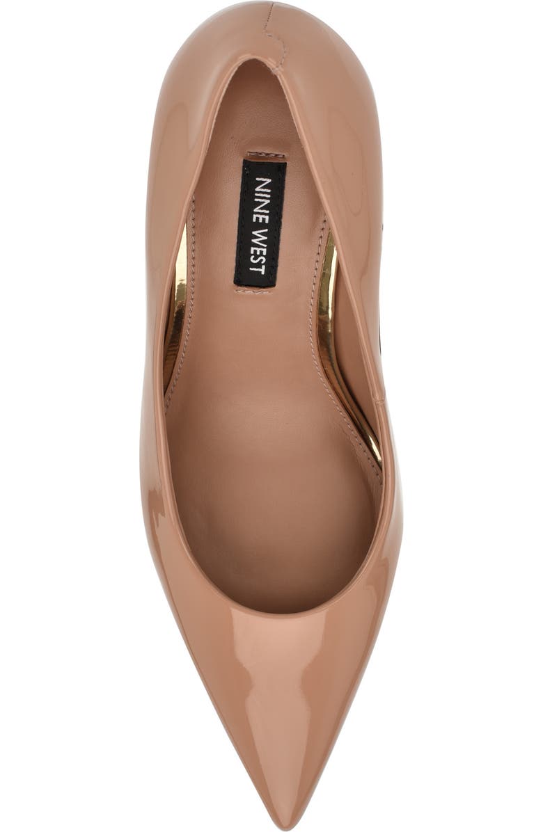 Nine West Princesa Pointed Toe Pump, Alternate, color, Light Natural