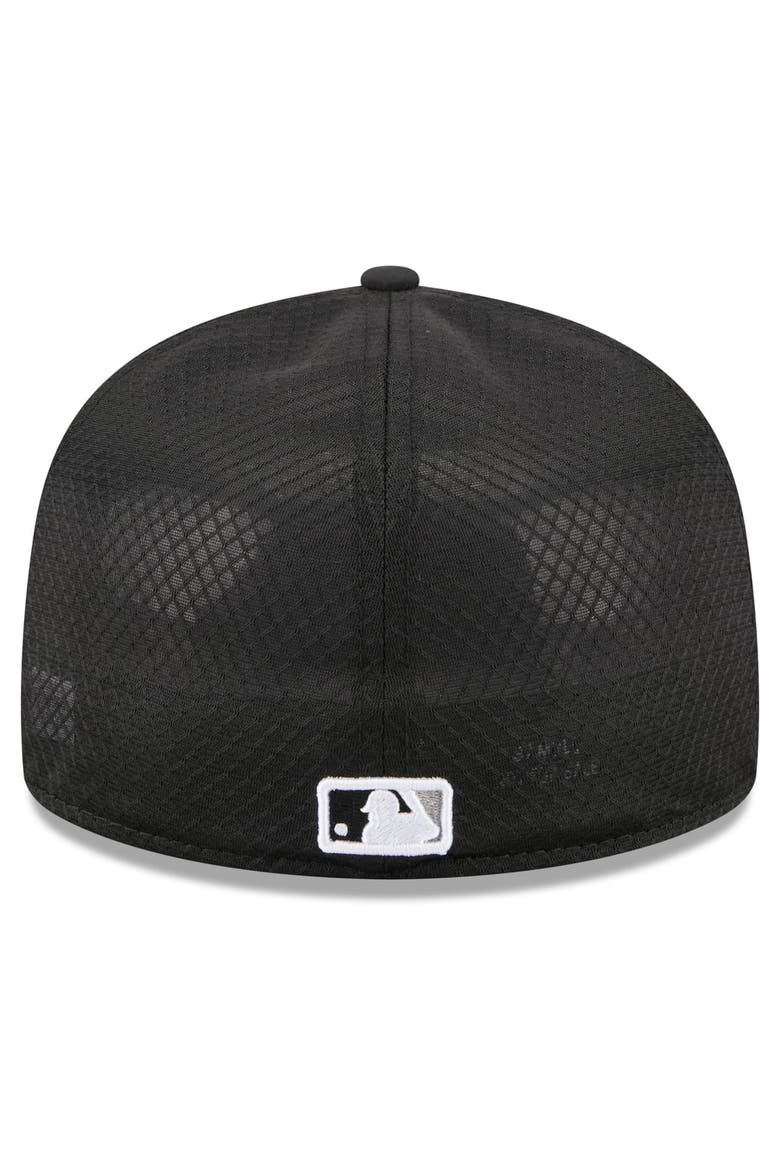 Youth New Era Black Chicago White Sox Batting Practice 59FIFTY Fitted Hat, Alternate, color, Black