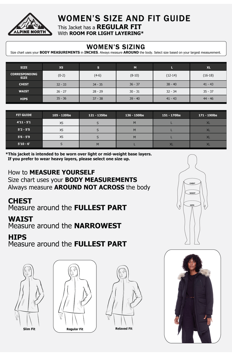 Alpine North UKON - Vegan Down Drawstring Winter Parka, Alternate, color, Black