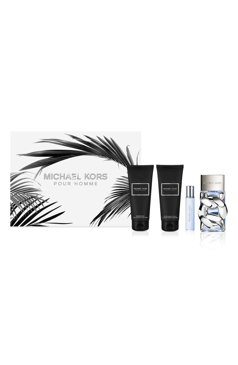 Michael Kors Pour Homme Eau de Parfum 4-Piece Gift Set $222 Value, Main, color, 