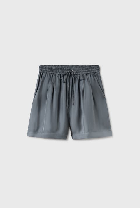 Twill Slouch Shorts
