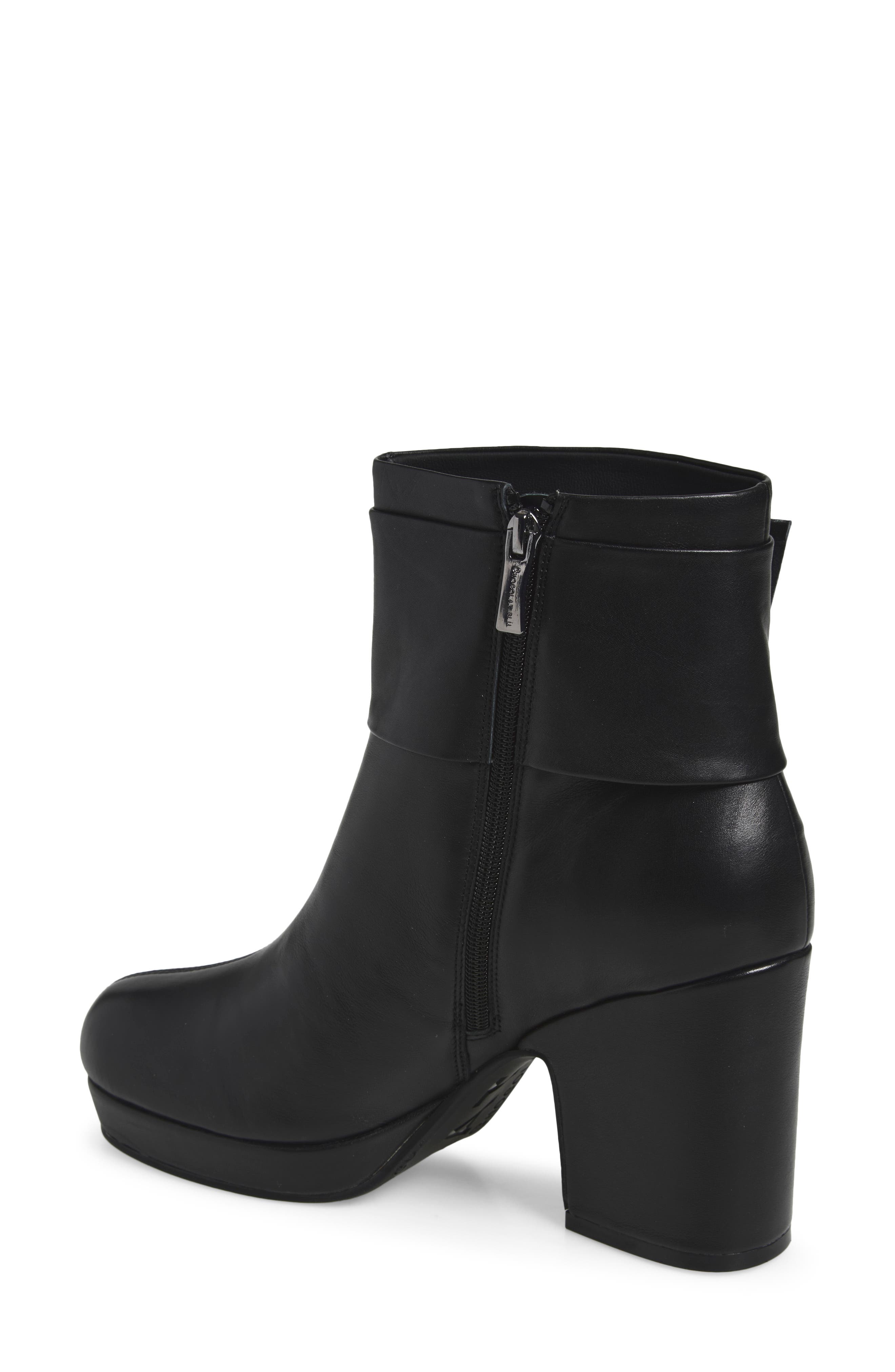 Isabella Leather Boot, Alternate, color, BLACK LEATHER